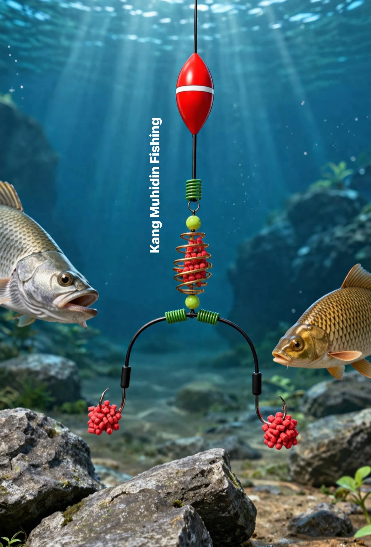 2 hooks on fishing pole Narcissus Double Drop Saltwater Rig  Wire Bottom Rigs : Sports & Outdoors Quickchange 2 Hook Spinner Rig