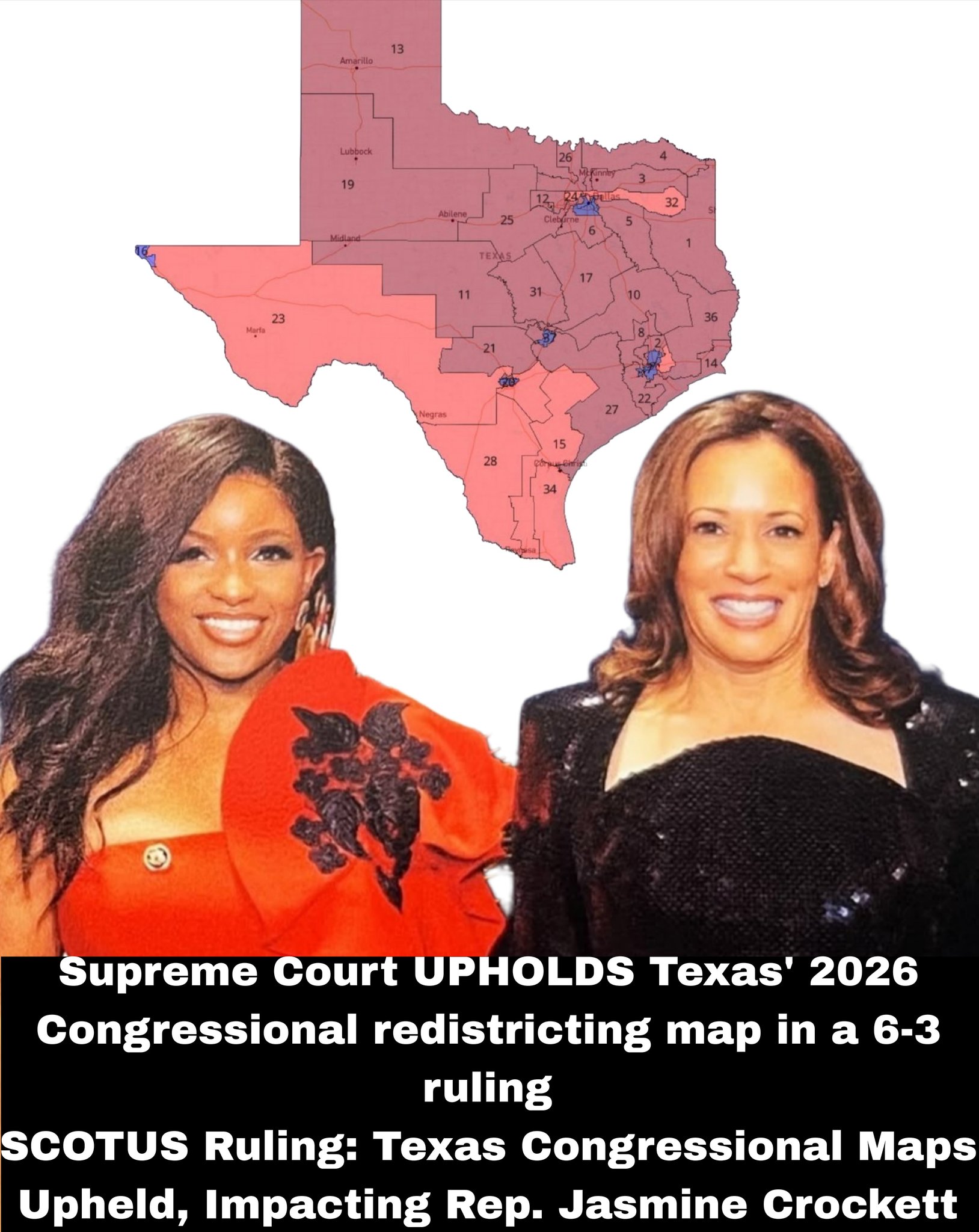 Christina - #BreakingNews SCOTUS Rules to uphold Texas Congressional ...