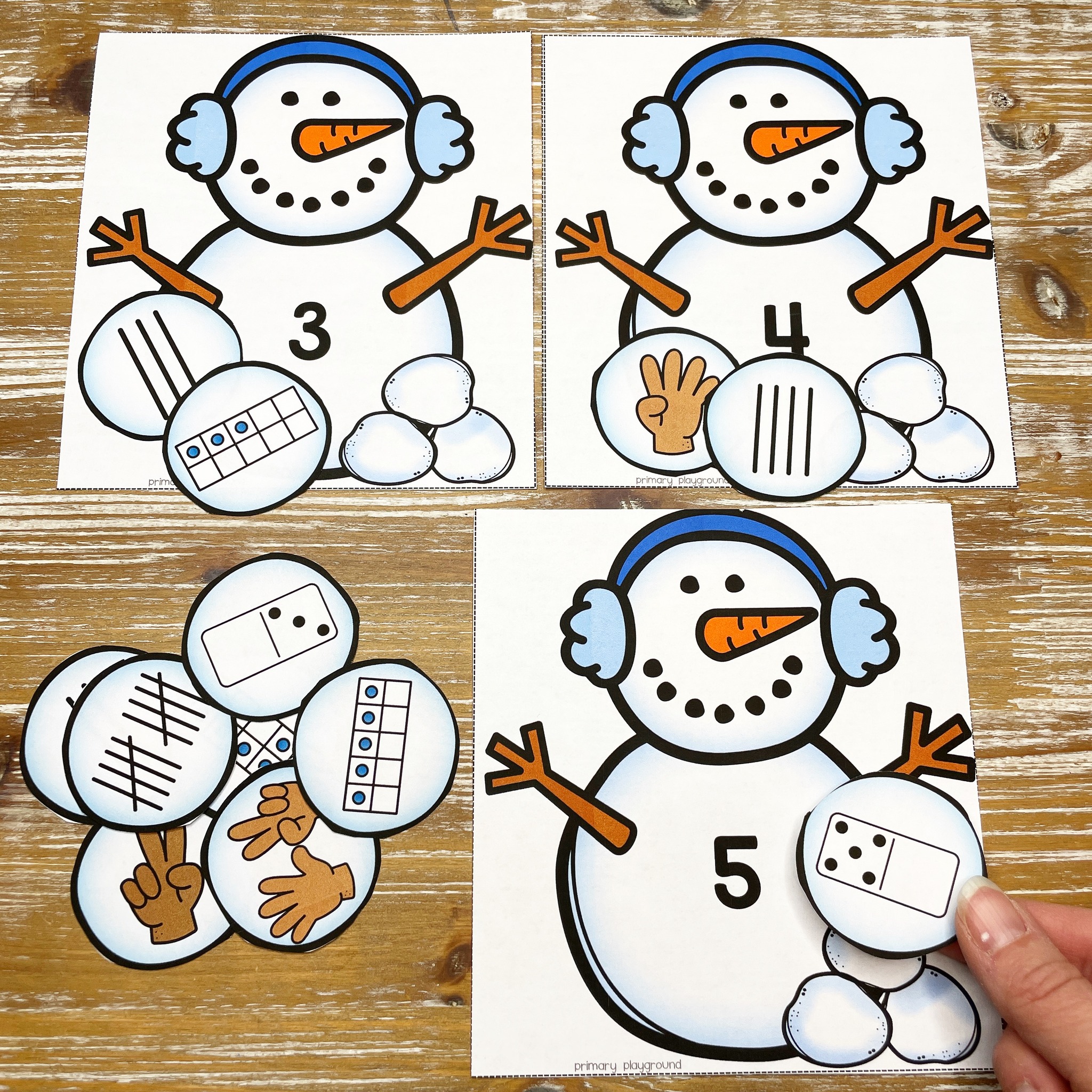 ⛄ ️ Comment SNOWMAN and I'll send you... - Primary Playground | Facebook