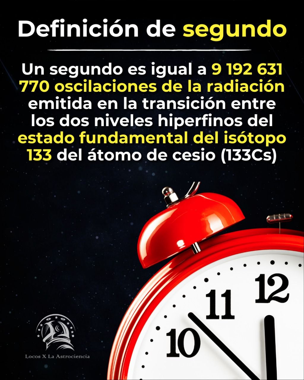 Locos - Un segundo, esa unidad tan cotidiana que usamos para medir ...