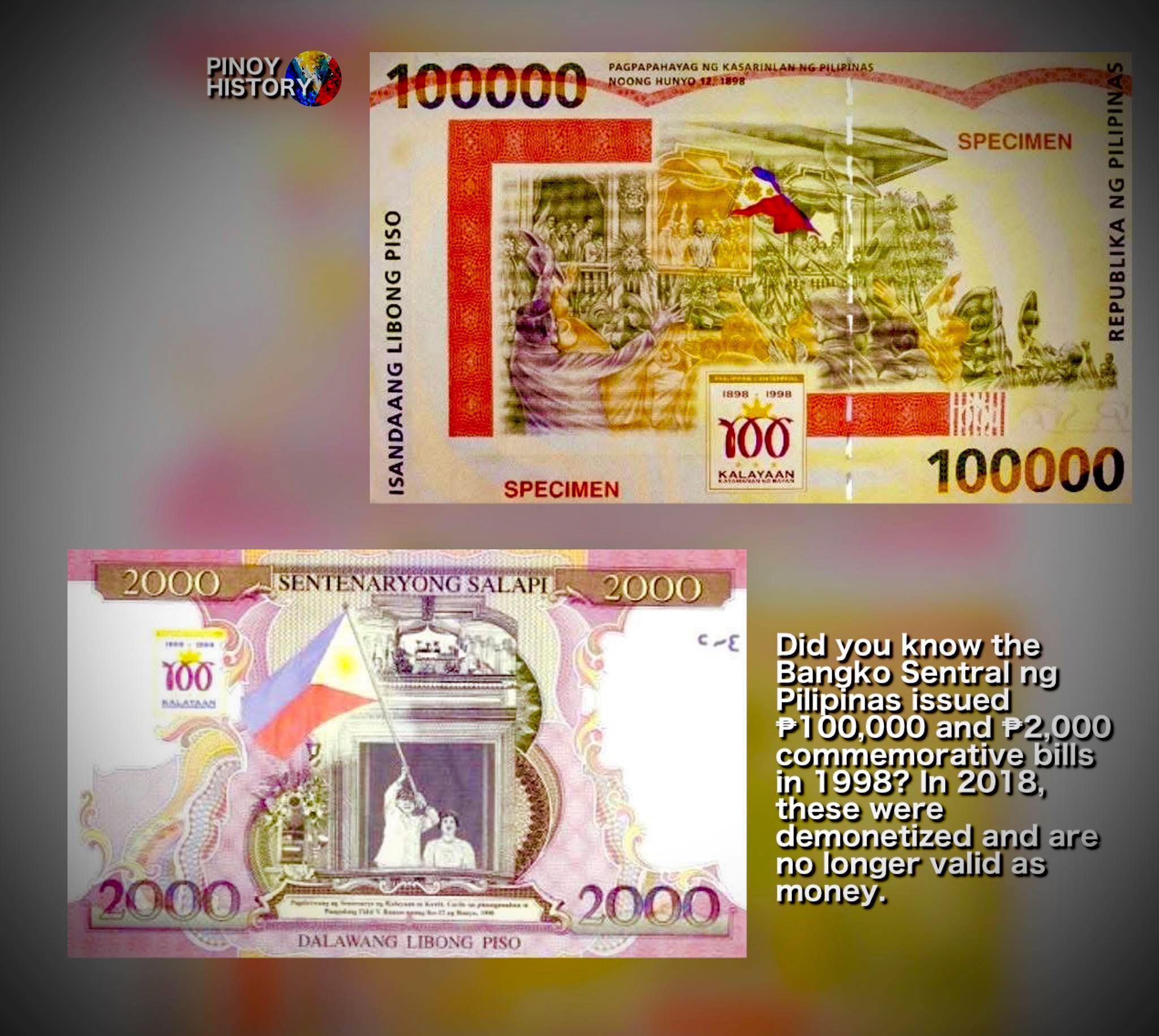 Pinoy - Did you know the Bangko Sentral ng Pilipinas once issued ...