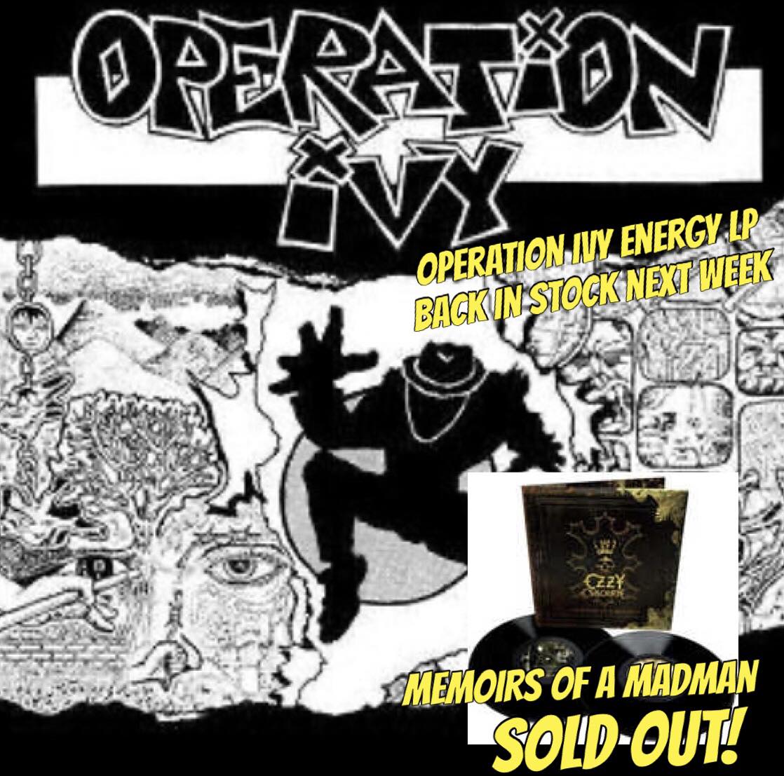 What are favorite songs from Operation Ivy's Energy album?