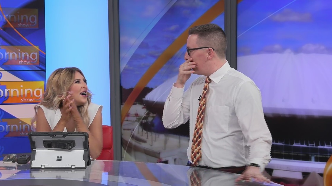 Meteorologist Jacob Dickey... - Meteorologist Jacob Dickey