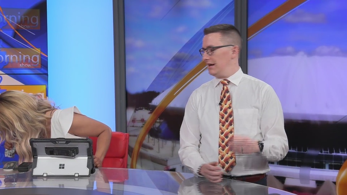Meteorologist Jacob Dickey... - Meteorologist Jacob Dickey