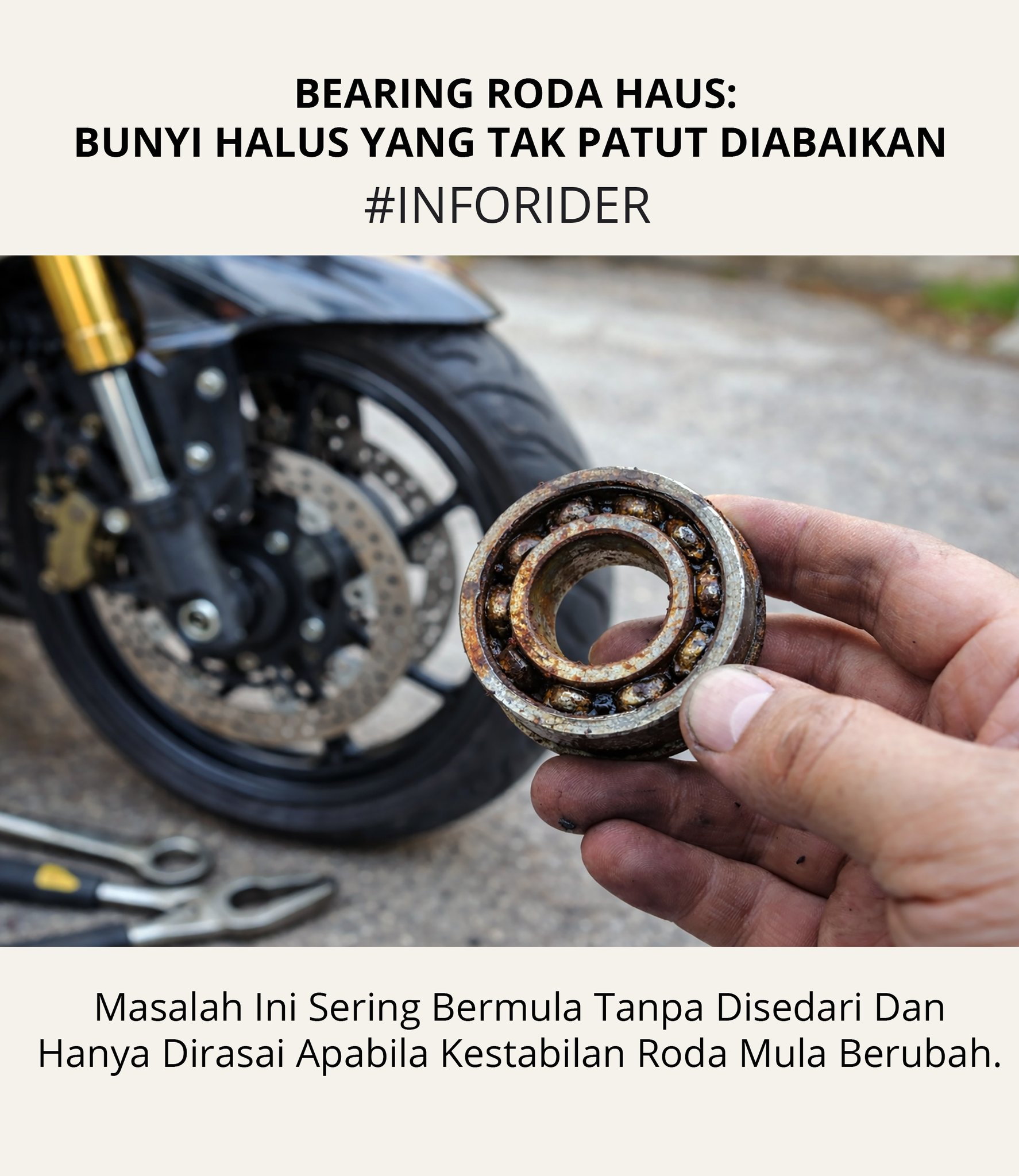 RoadStar - 𝐁𝐞𝐚𝐫𝐢𝐧𝐠 𝐑𝐨𝐝𝐚 𝐇𝐚𝐮𝐬? Bearing roda berfungsi memastikan putaran ...