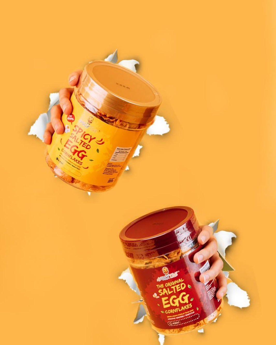 Ravny salted egg cornflakes