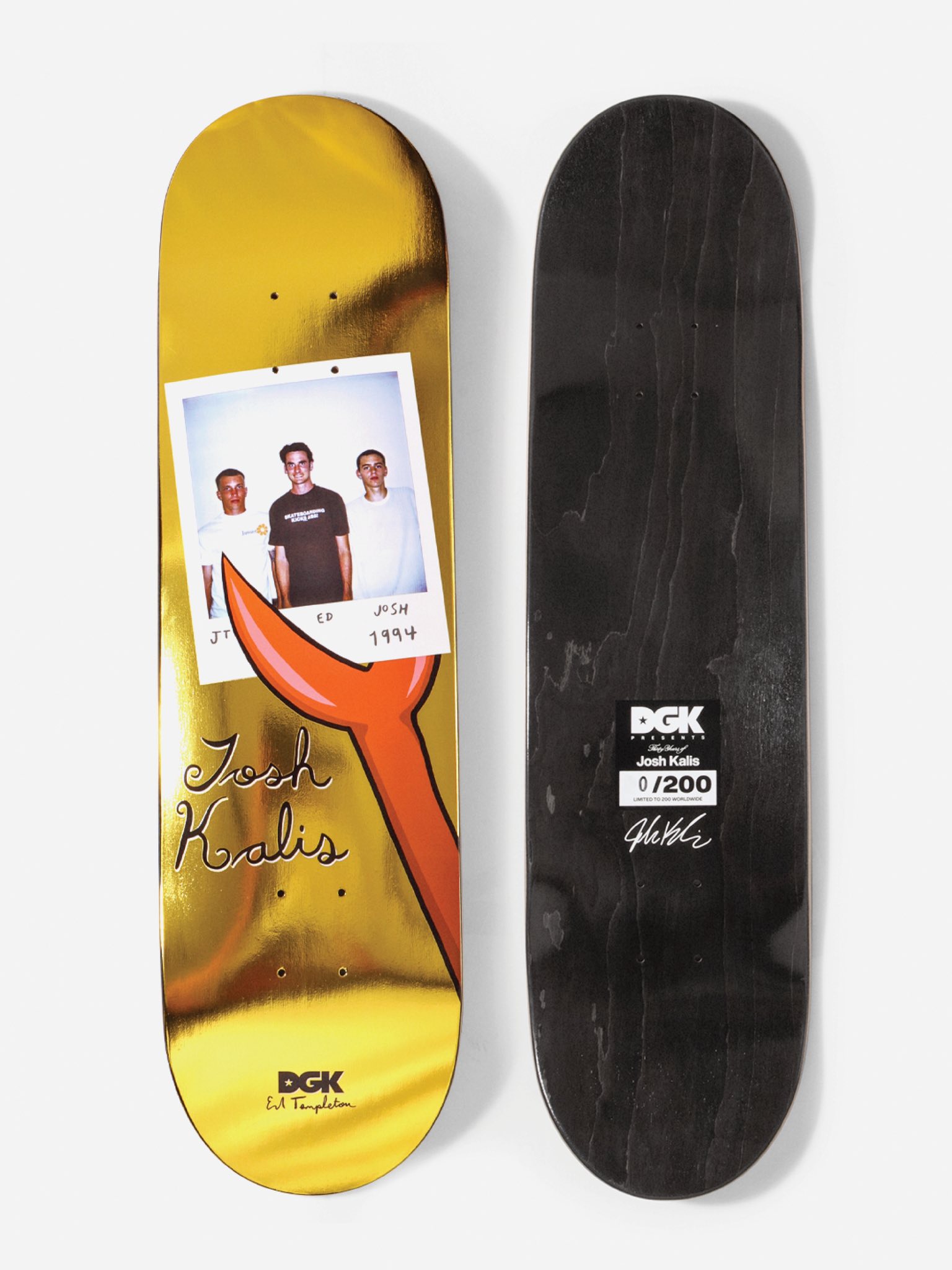 ストリート系スポーツ Josh Kalis シグネチャー Alien Workshop 90s OG