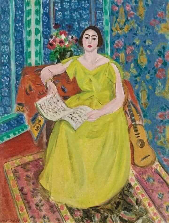 Henri Matisse La Femme en jaune, 1923