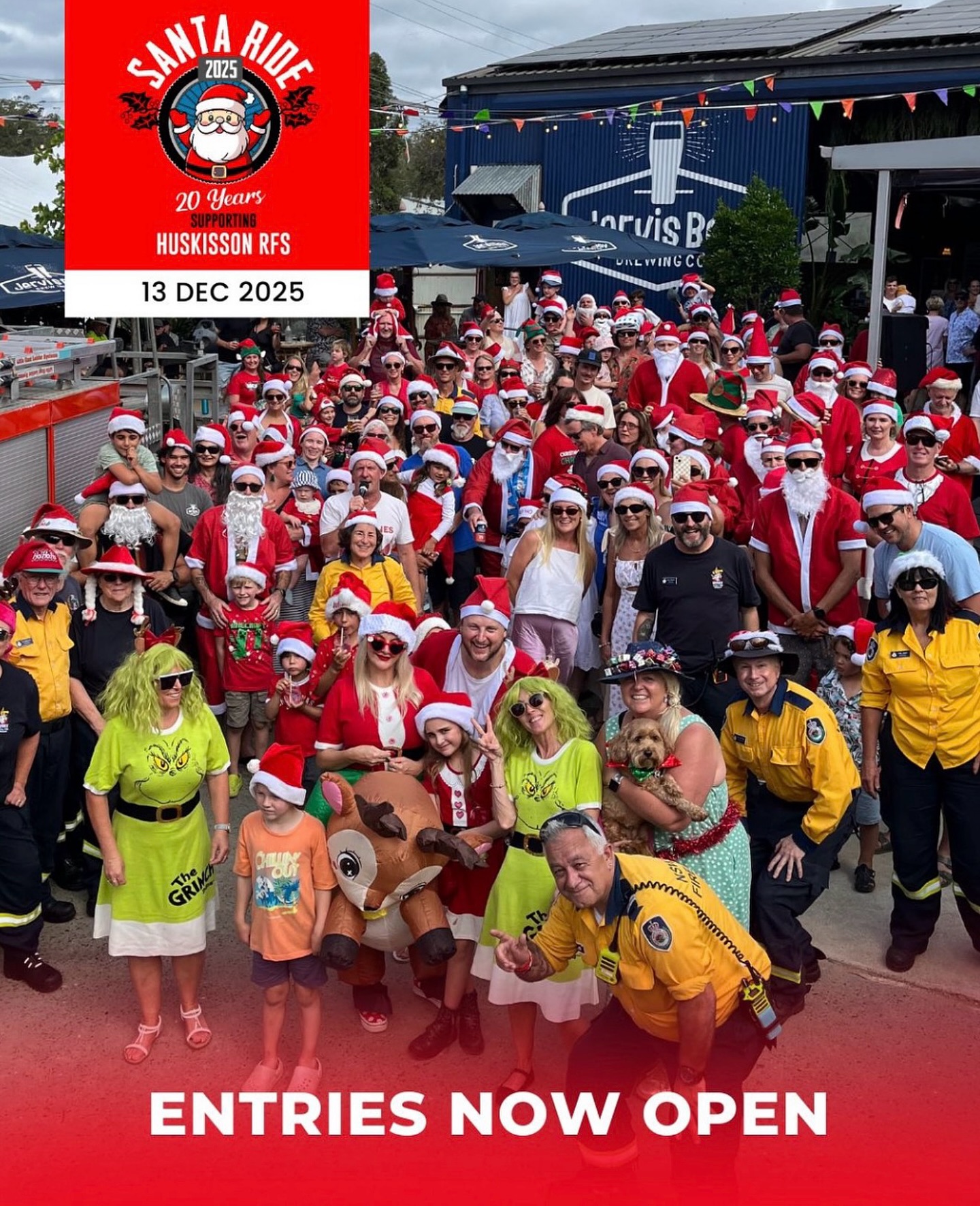 Holiday - Tickets are now on sale for the annual Santa charity ride 🎅🏽 ...
