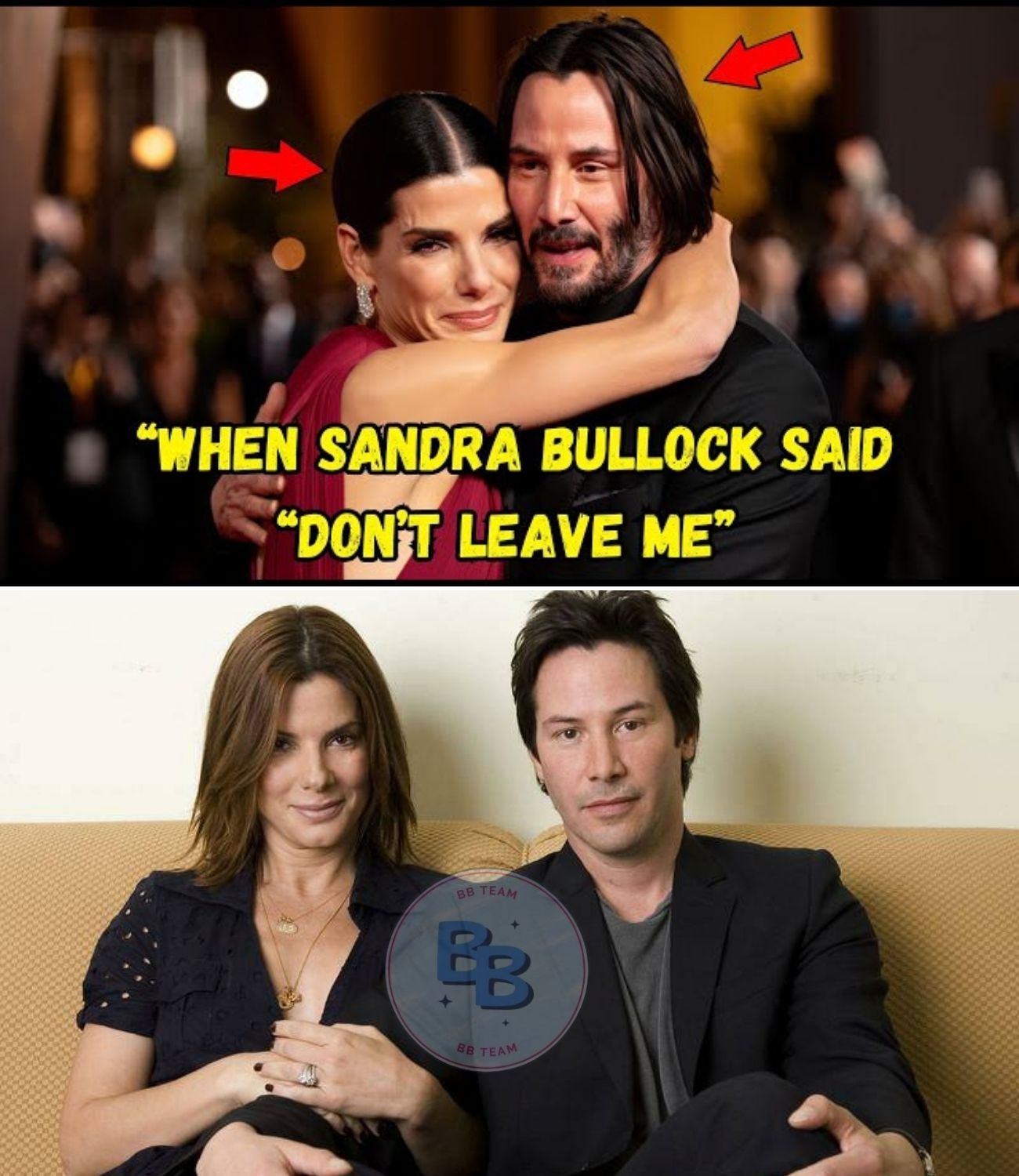 Marcus - When Sandra Bullock Said “Don’t Leave Me” — Keanu Reeves ...