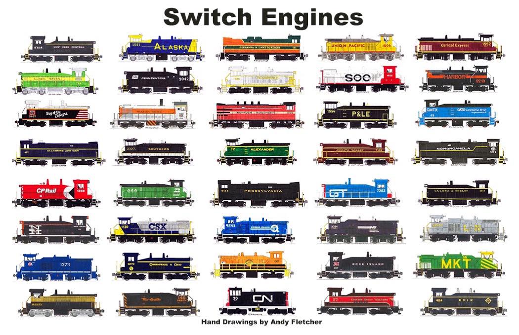 Andy - Have a great breakfast with some of the many switch engines I ...