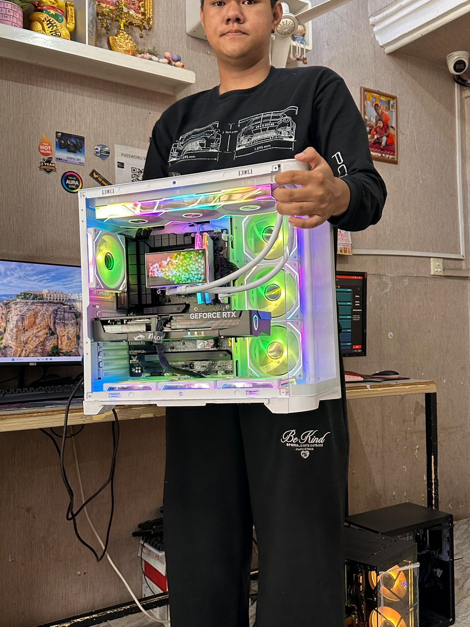 I7 14700KF/RAM 32GB/M.2 1TB/RTX 5070 = 1809$ MotherBoard ASUS TUF 