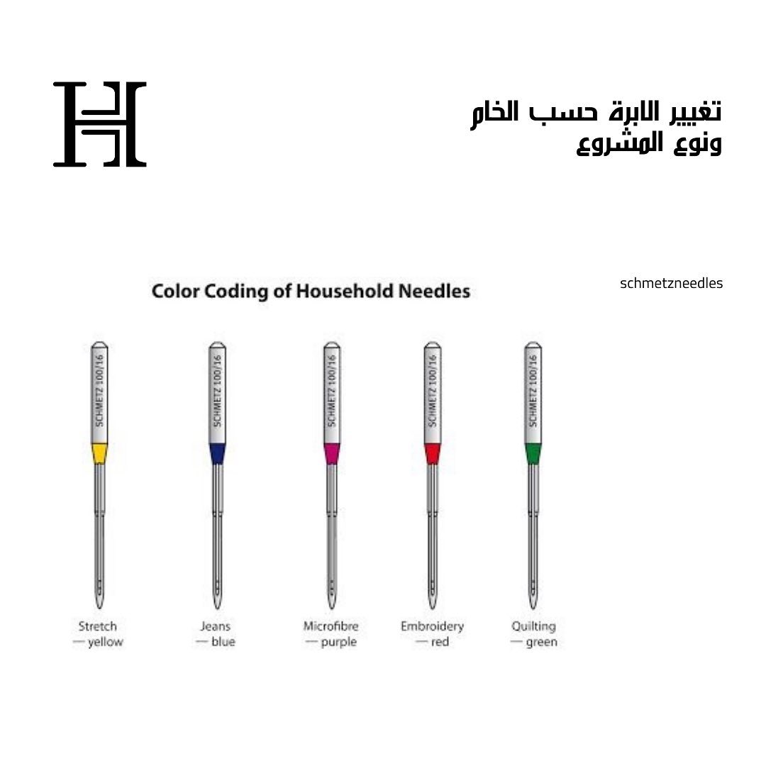 Haifaa Alyagout - تصنع إبر الخياطة اليوم بسمك متنوع و رؤوس...