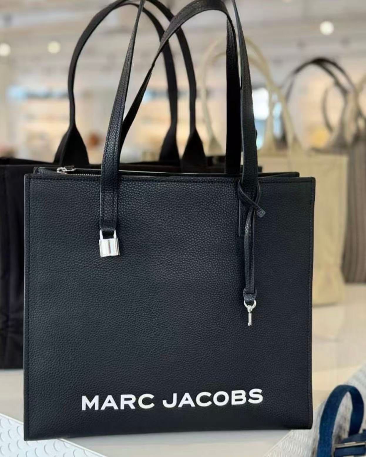 New♥️Marc Jacobs Large Grind Tote Bag 新改版的大号MJ肩背包，简单