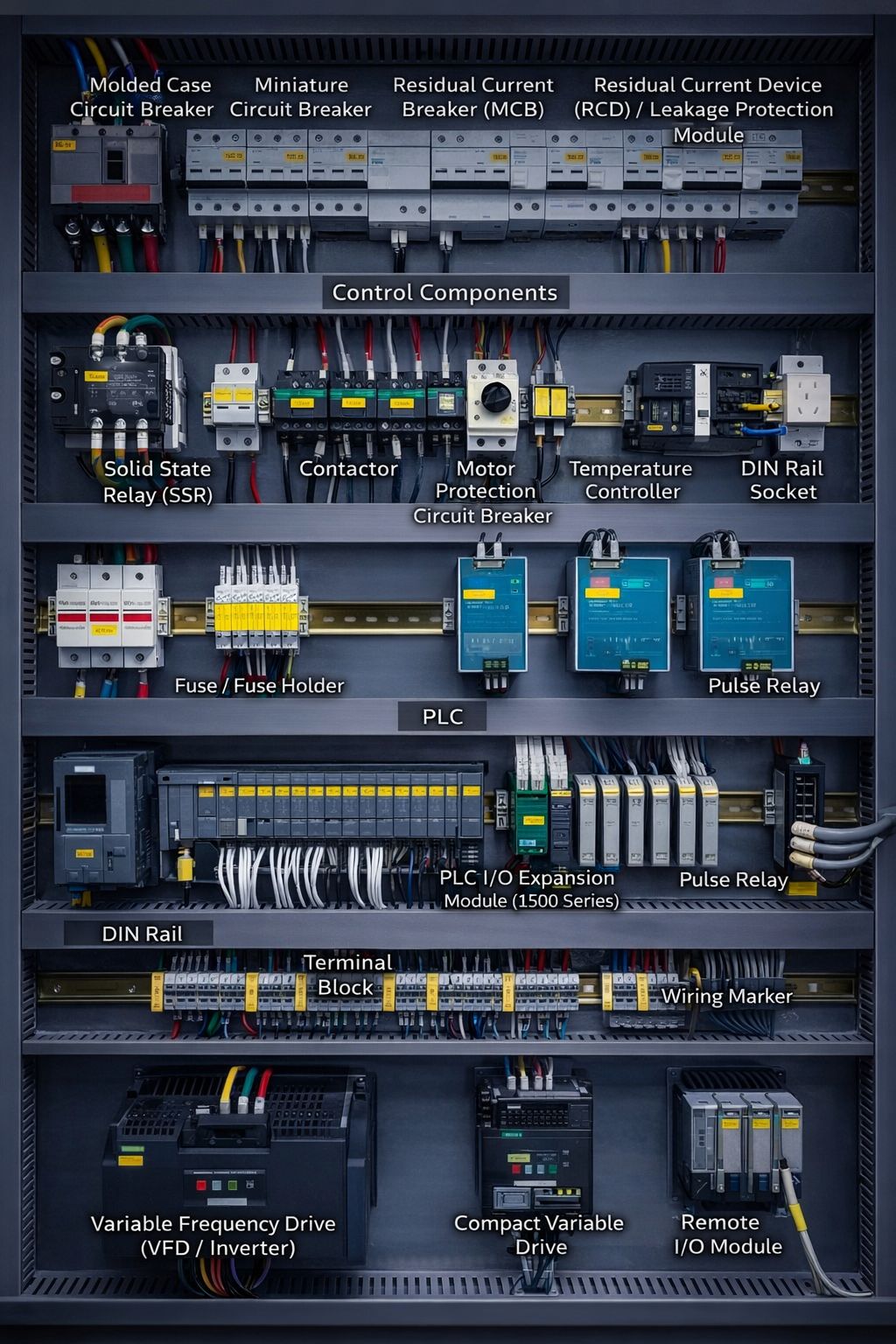 DELTA PLC | A complete industrial control panel ecosystem where ...