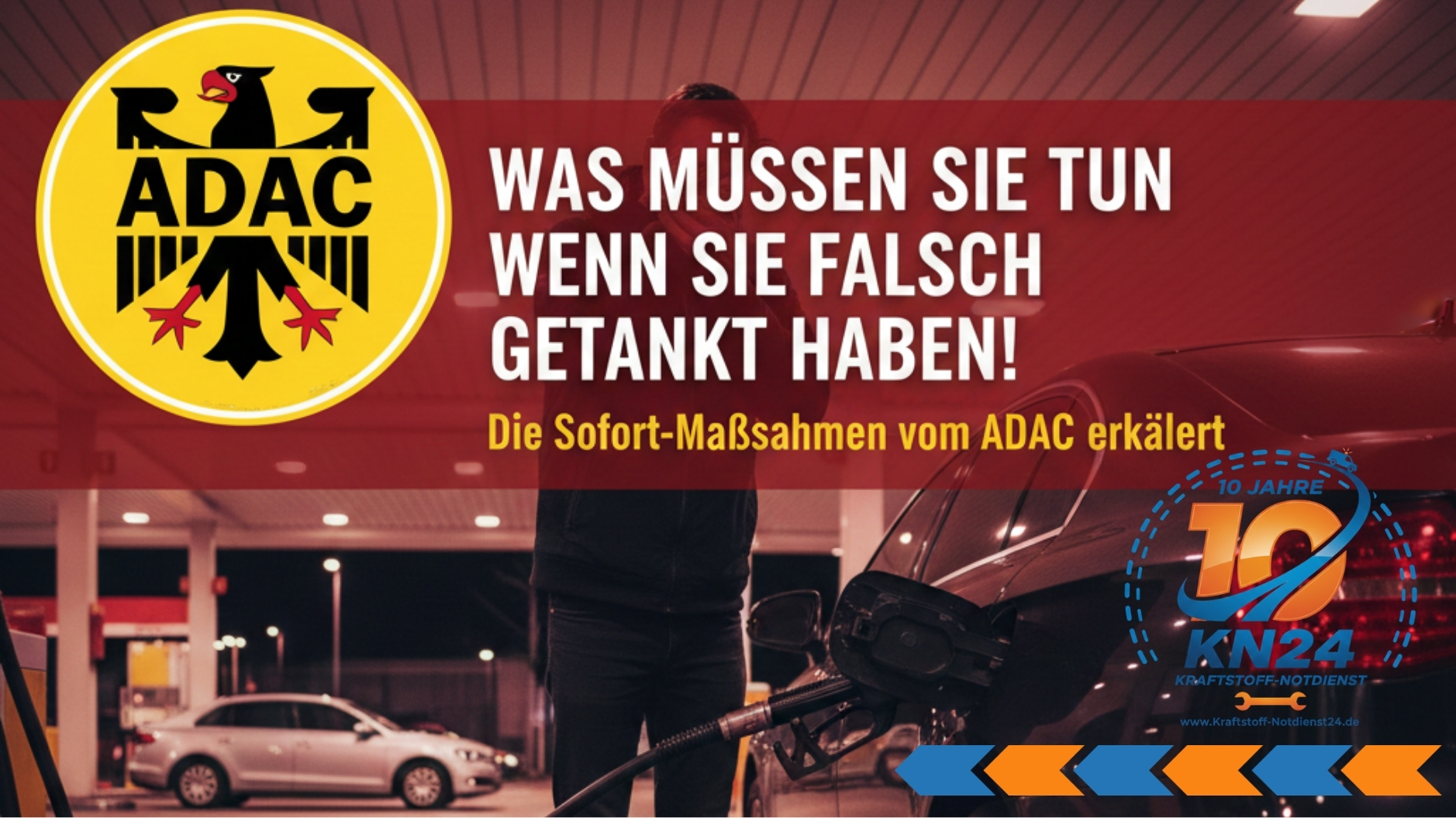 Kraftstoff-Notdienst24.de - Das sagt der ADAC dazu: Falsch getankt? Das ...