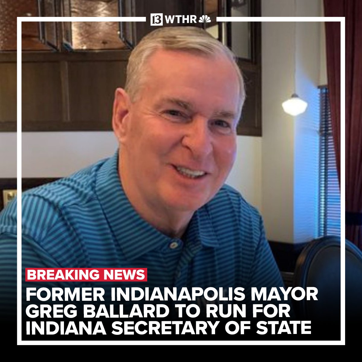 WTHR-TV - The former Republican mayor said he plans to run as an ...
