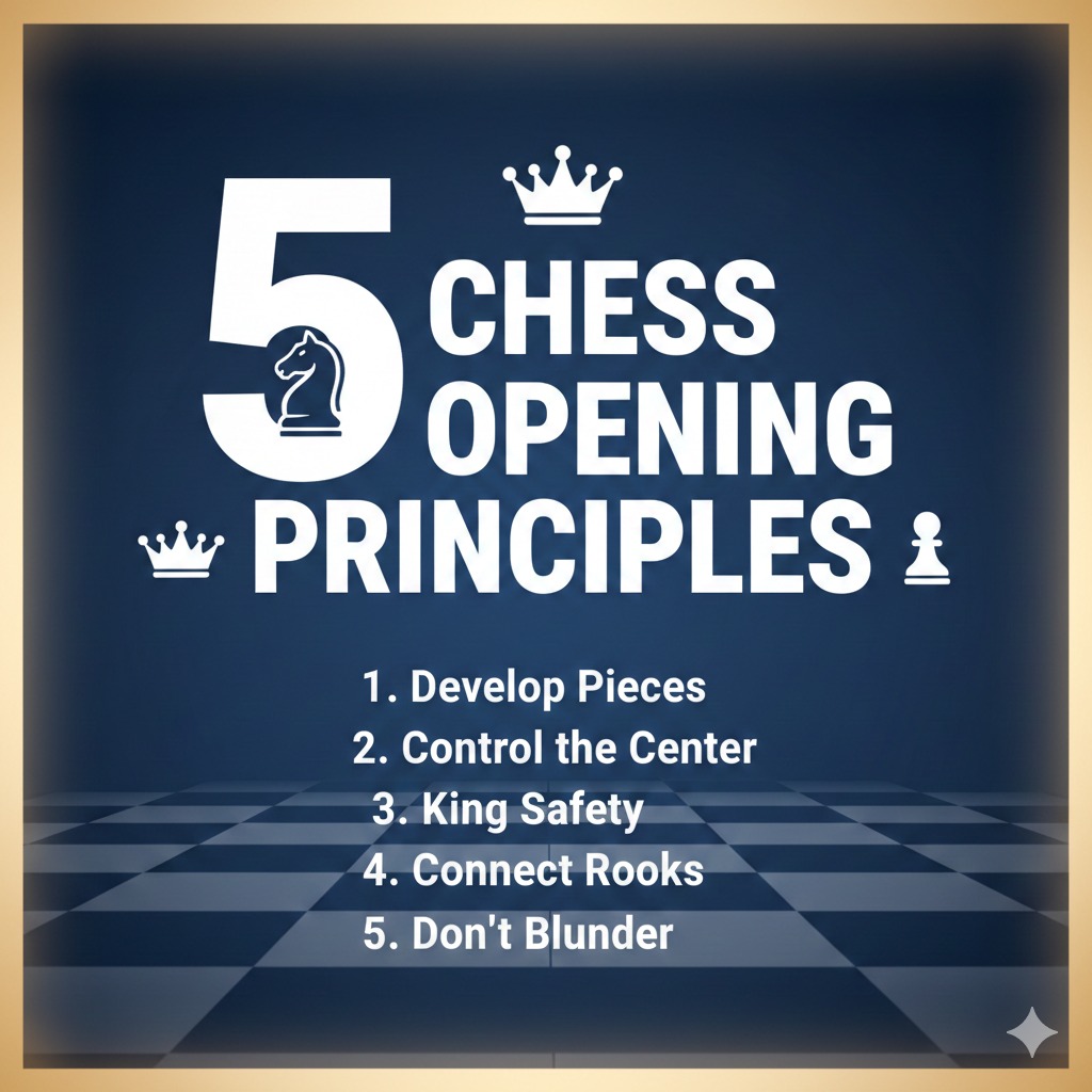Chess Traps , Puzzles and Books | 5 Chess Opening Principles Every ...
