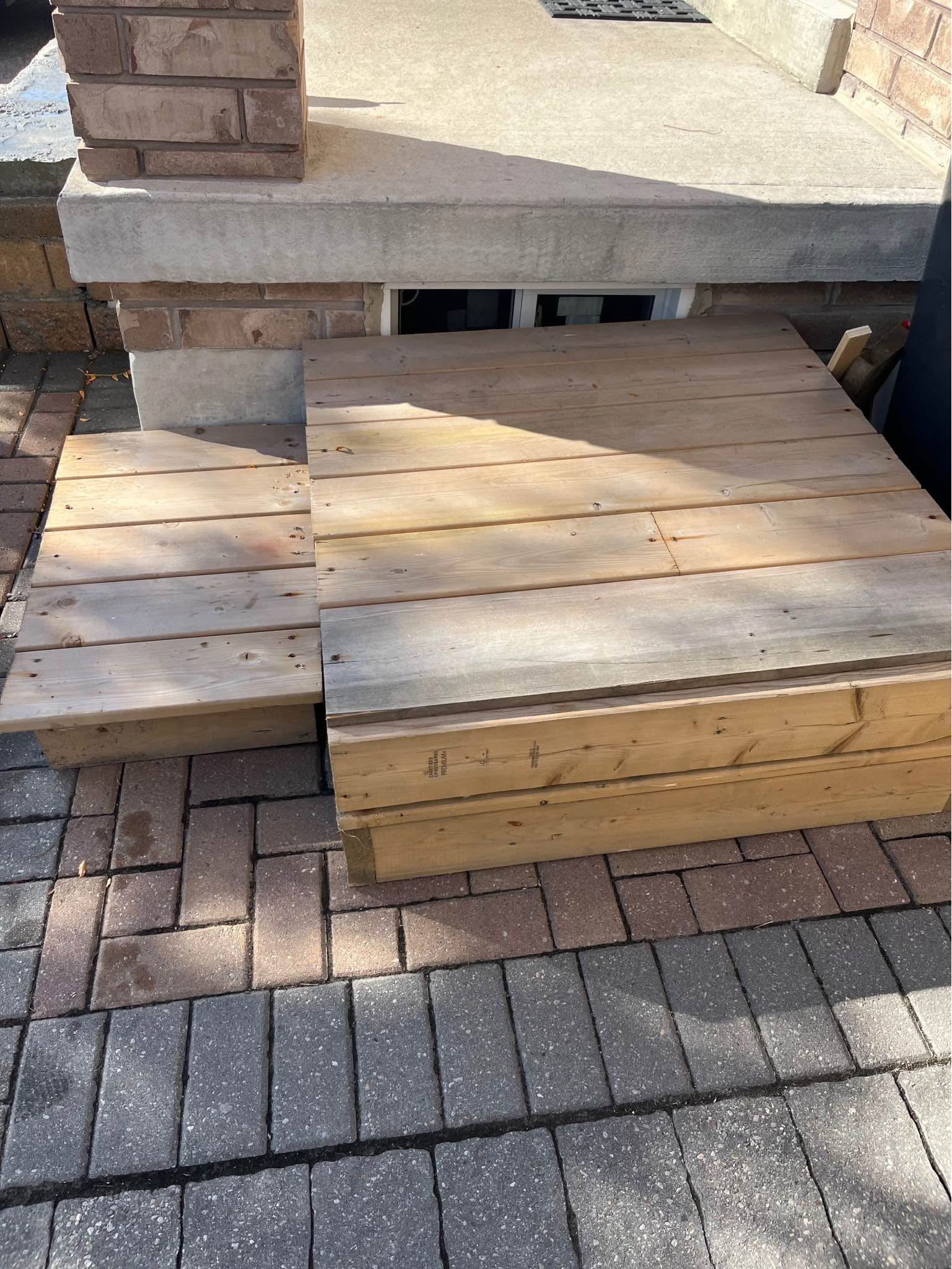 Temporary steps (portable step) - Ladders & Scaffolding - Brampton ...