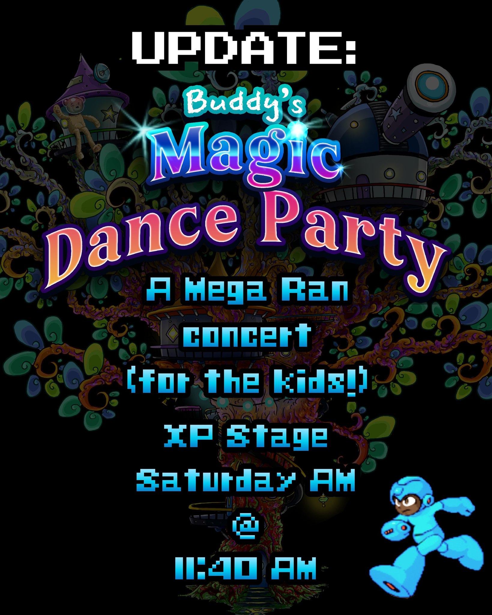 MAGFest - A quick update: Mega Ran's Buddy's Magic Dance... | Facebook