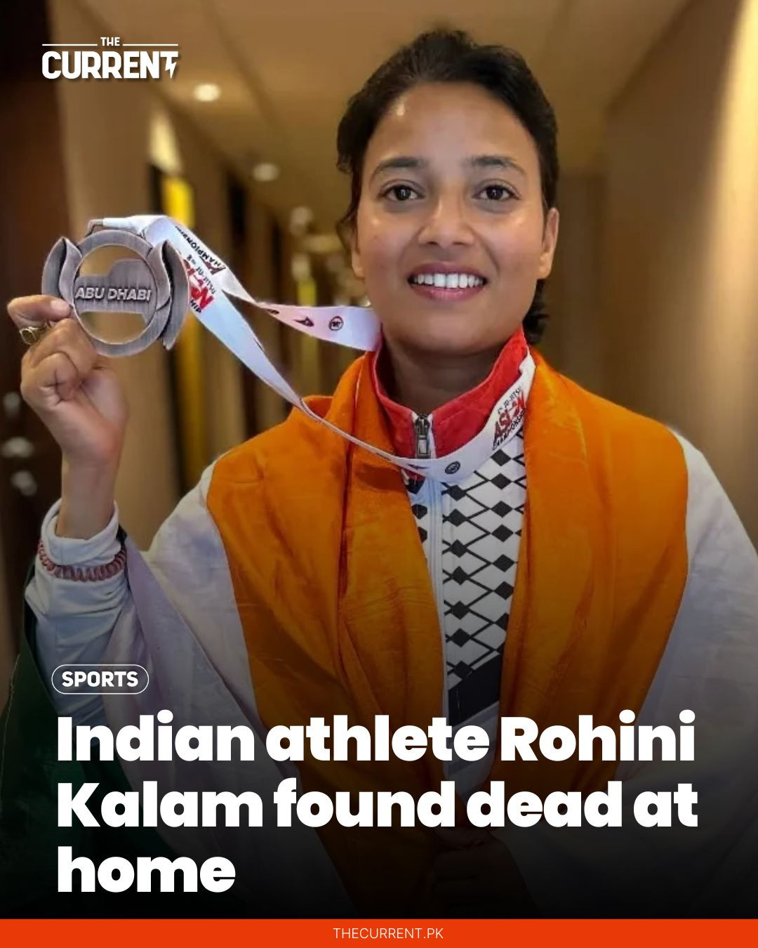 The Current - Indian jujutsu athlete Rohini Kalam, 35, who... | Facebook