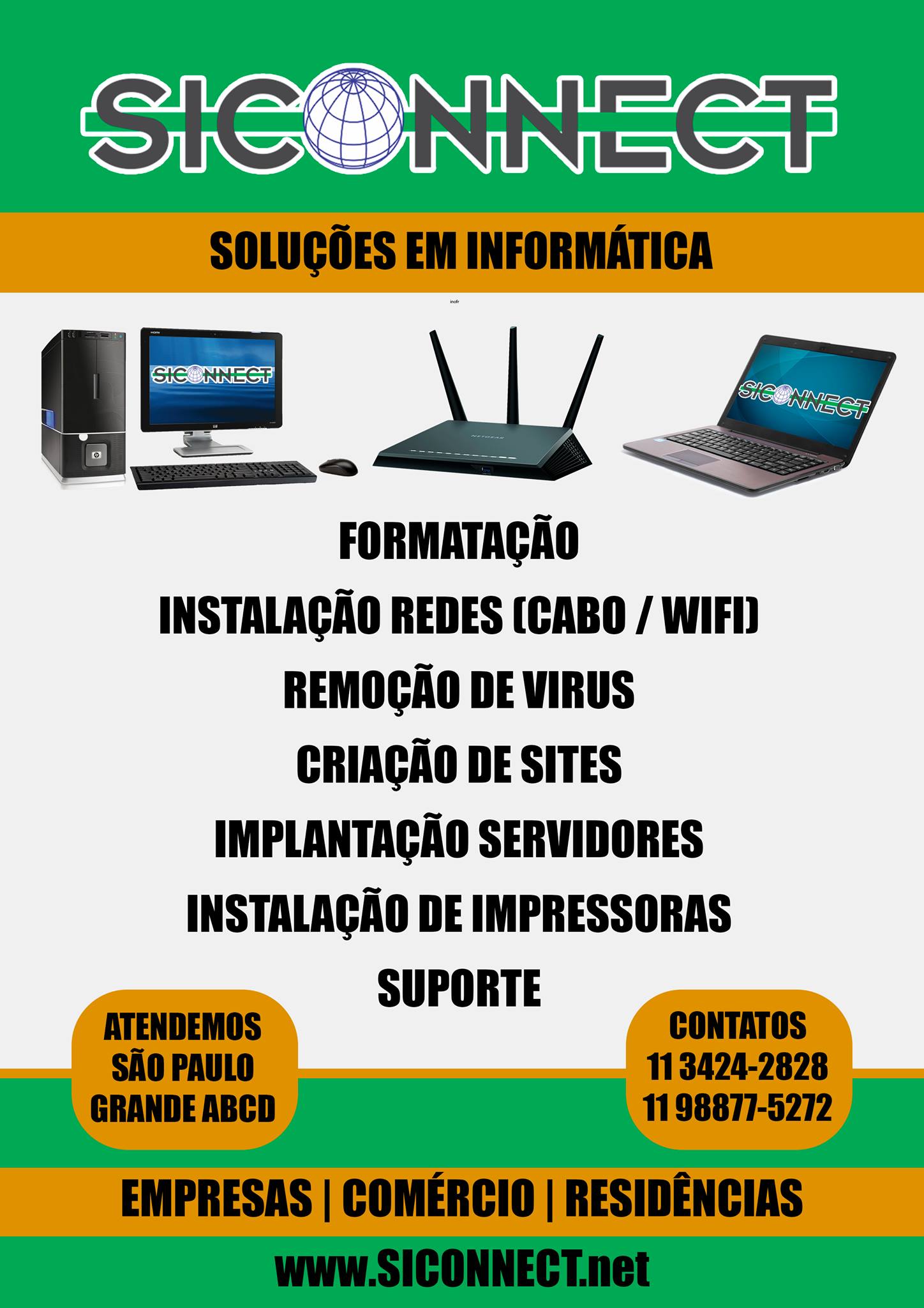 SICONNECT - Soluções em Infraestrutura Conectadas | Diadema SP