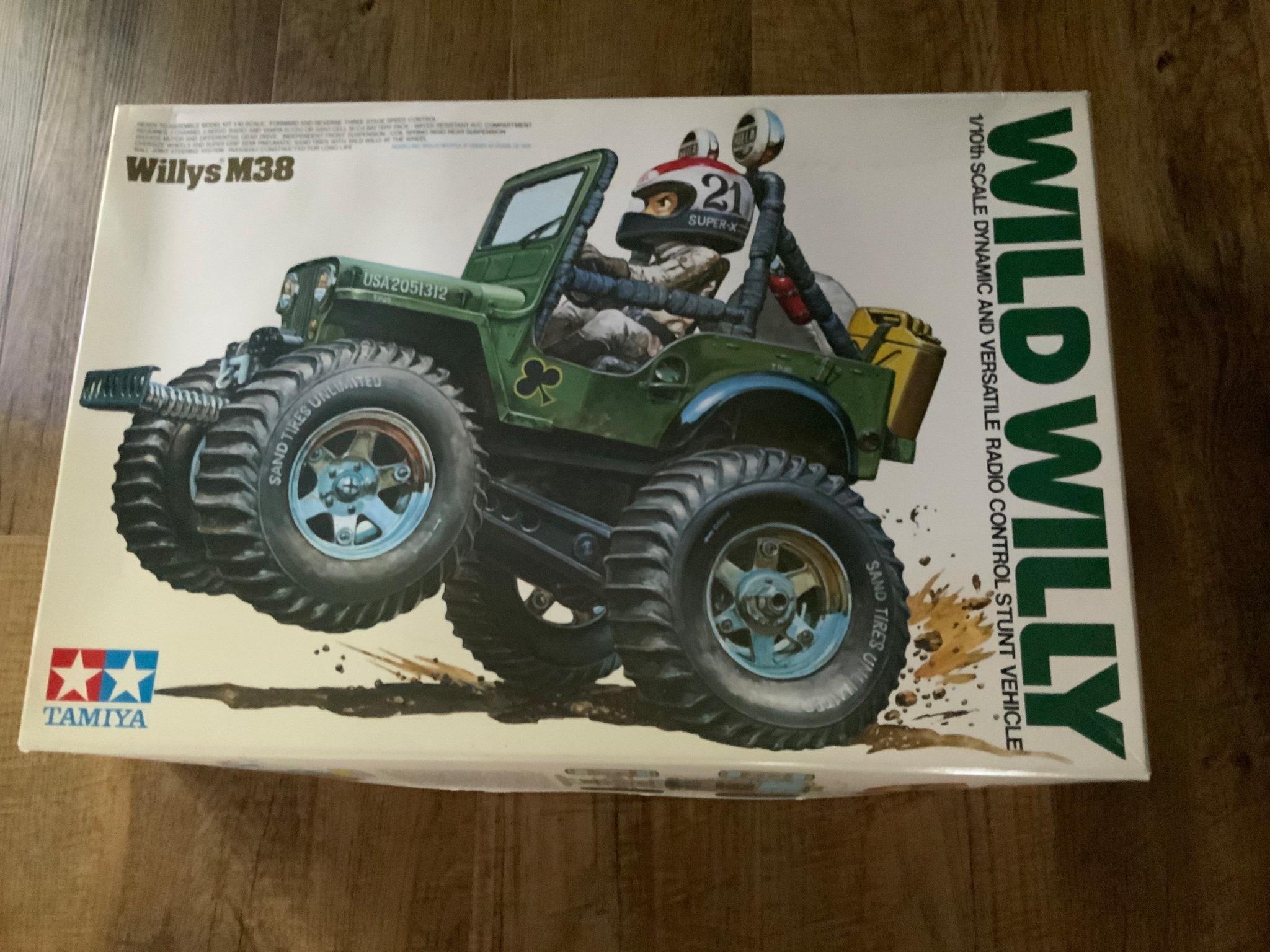 WOW !! OMG a Brand New 1980's Tamiya Wild Willy M38 has arrived at