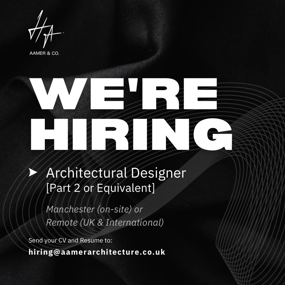 We are #hiring! Update... - Aamer & Co. Architecture Ltd. | Facebook