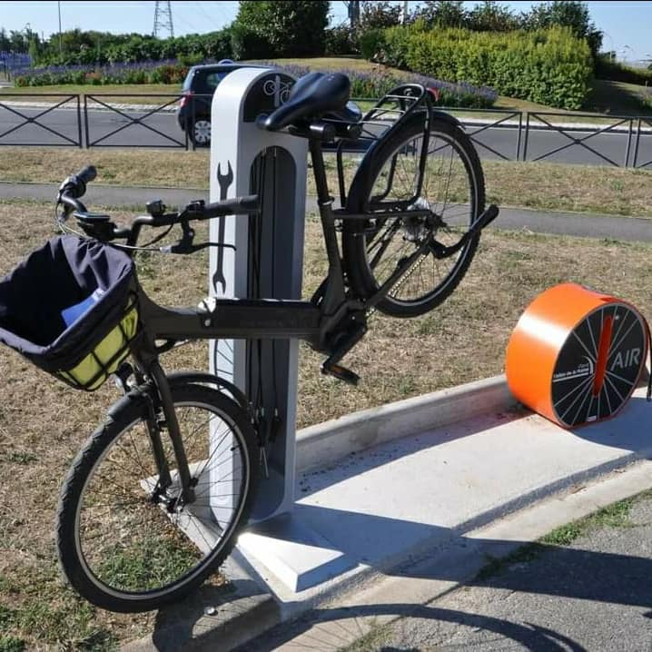 AIRBANK Mini Pompe à Vélo Électrique Pocket SE - 100 PSI Portable Pour Vélo De Route Schrader Presta