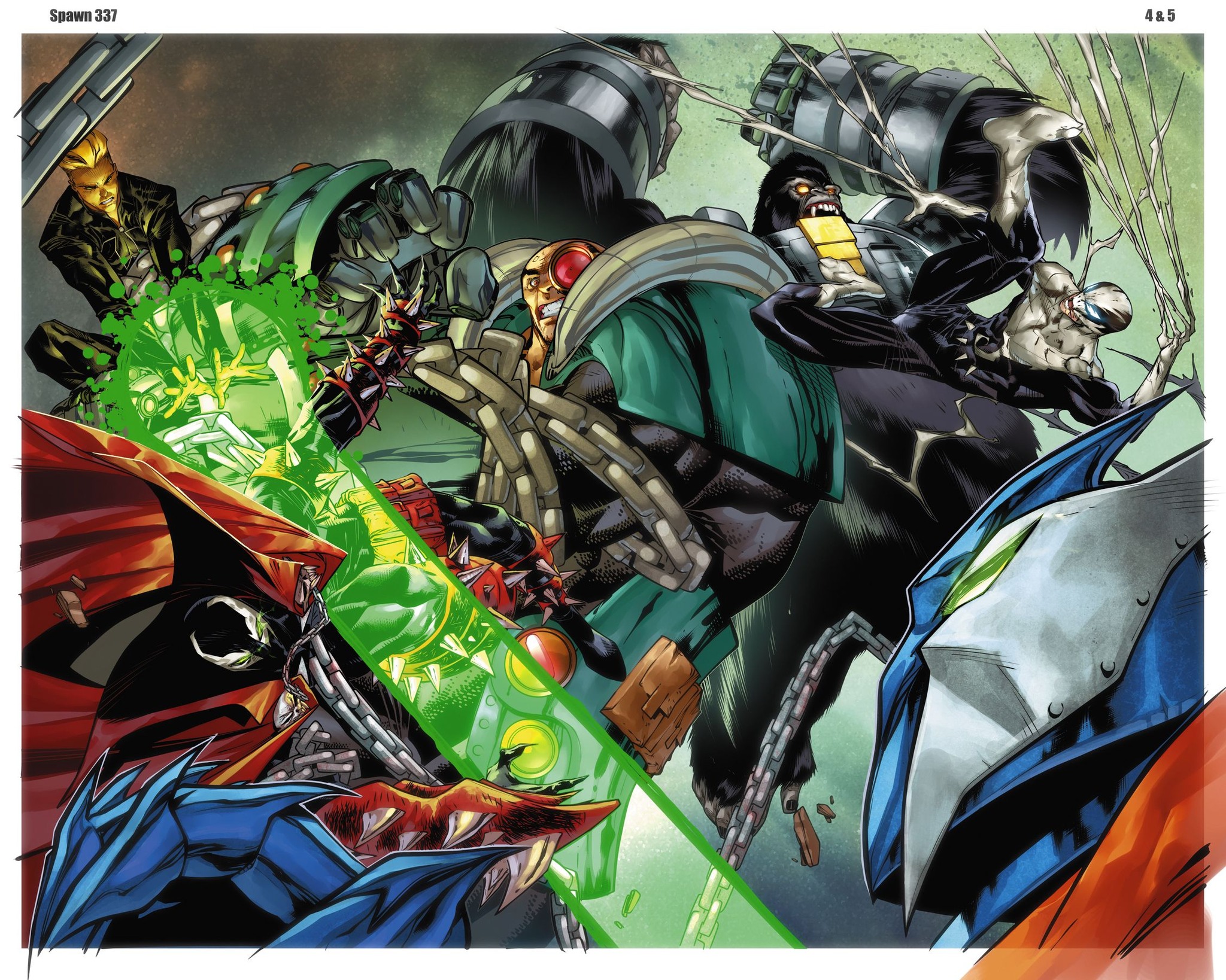 Page breakdown for SPAWN... - Todd McFarlane Productions