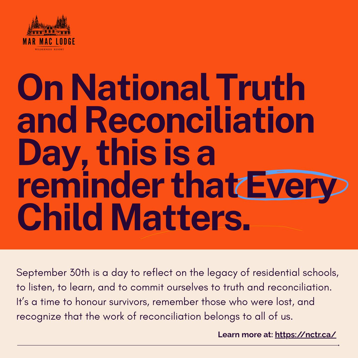Mar Mac Lodge - The National Day of Truth and... | Facebook