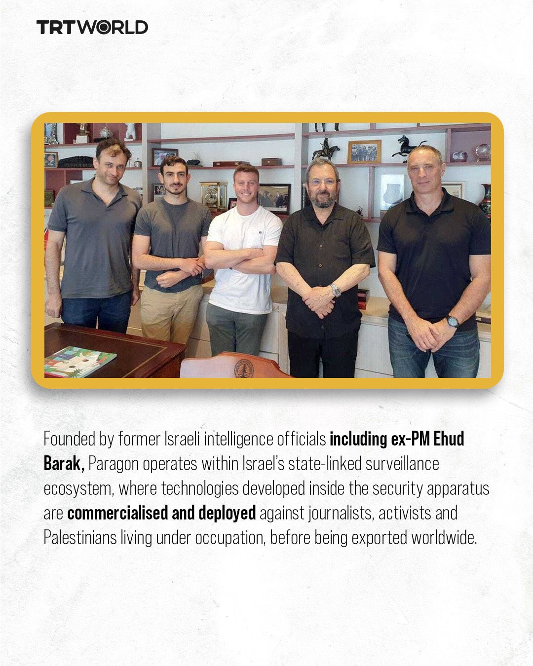 TRT - Employees at Israel’s Paragon Solutions briefly revealed the live ...