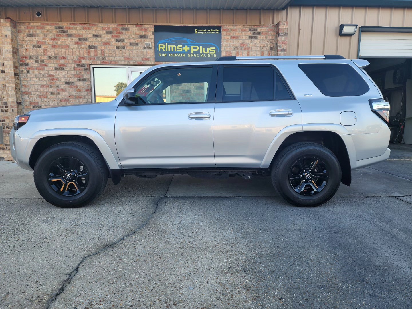 Rims Plus - Toyota 4Runner got the gloss black treatment!... | Facebook