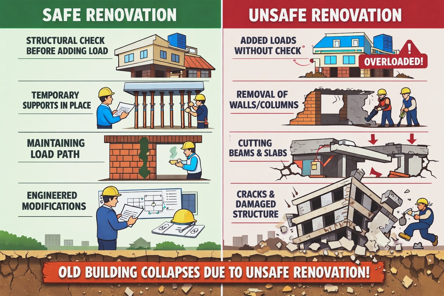नवगृह - Why Many Old Buildings Fail During Renovation Most old ...
