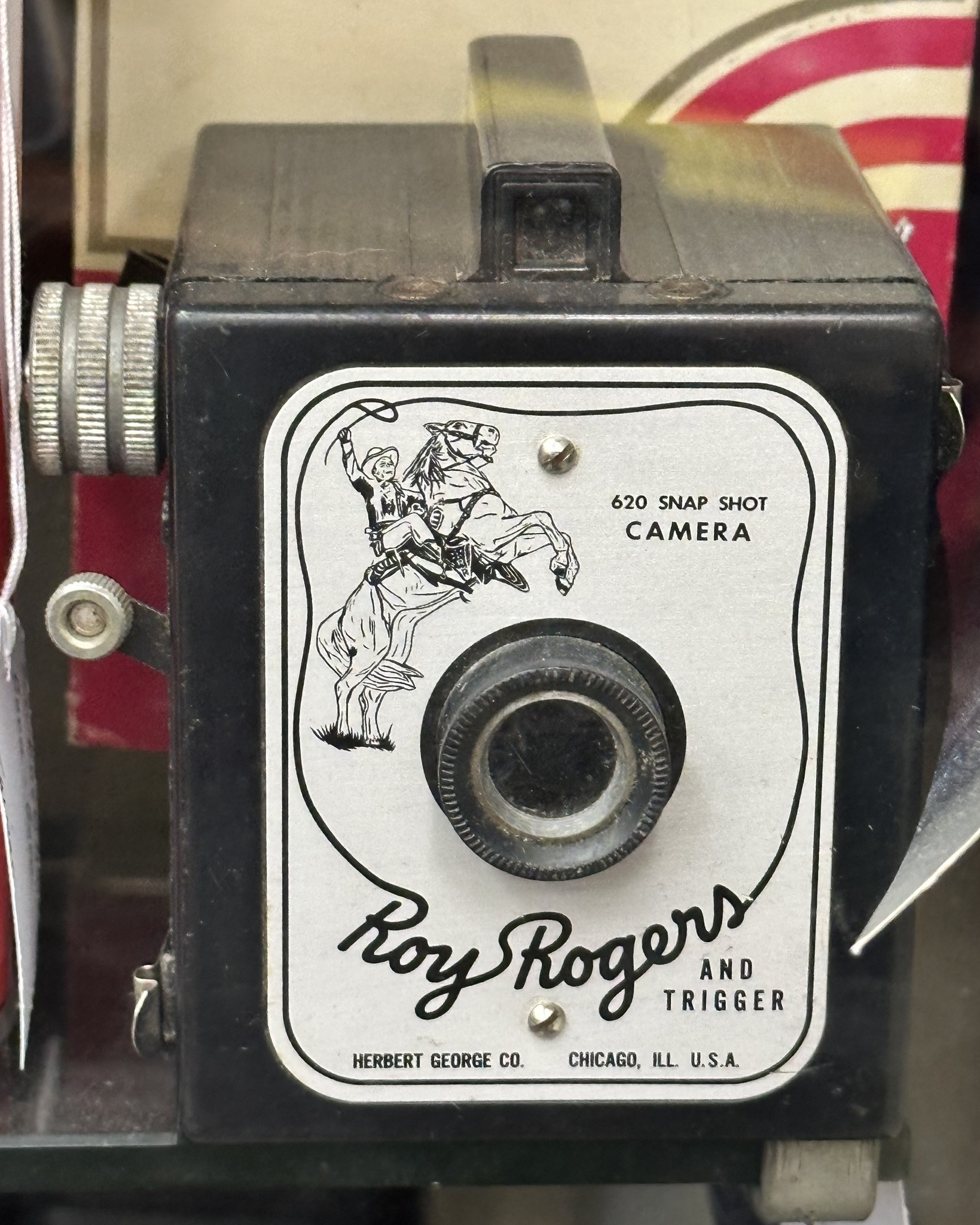 Roy Rogers vintage photographic kit from the 1950s