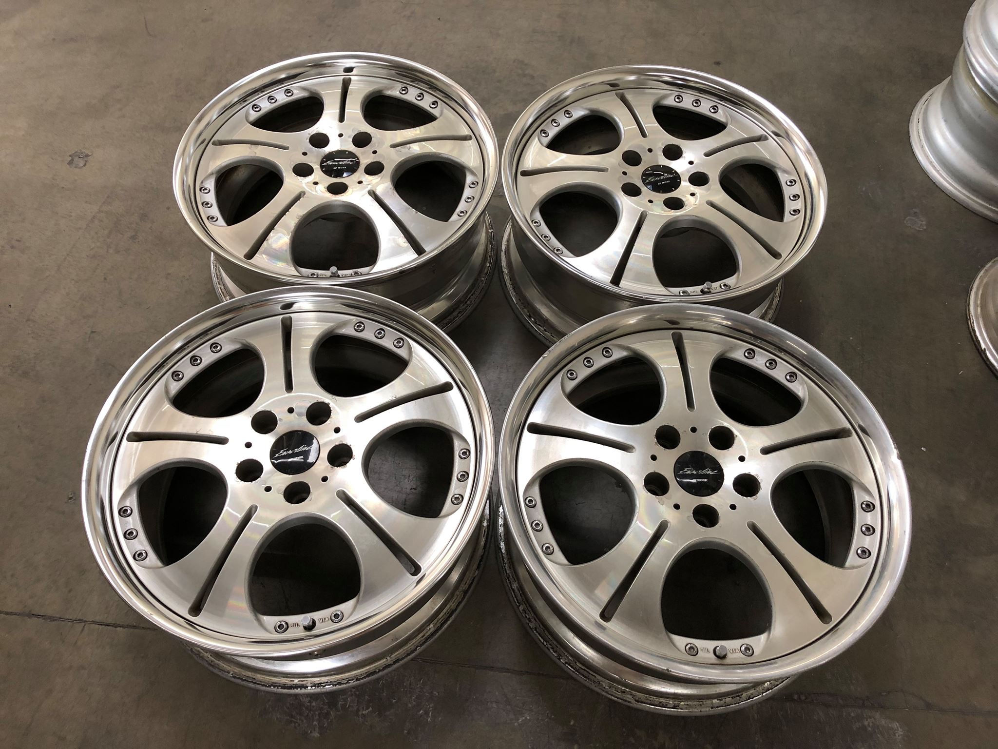 WORK Euroline 2本 Work Euroline S2H | 4x100 | 15x6+29 – Parts From