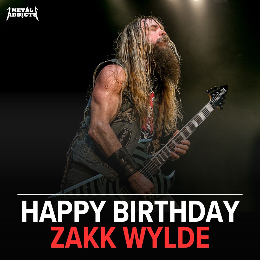 Happy 59th birthday to Zakk Wylde!