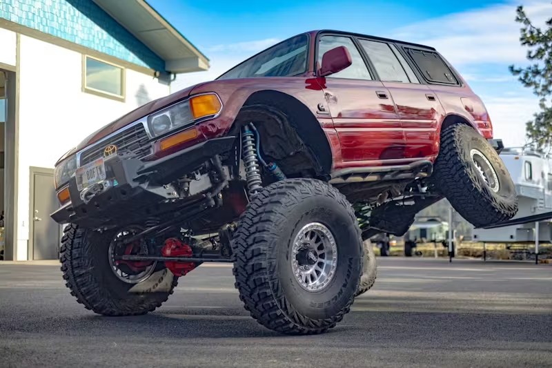 Austin St. Onge's 1995 Toyota Land Cruiser started as a clean