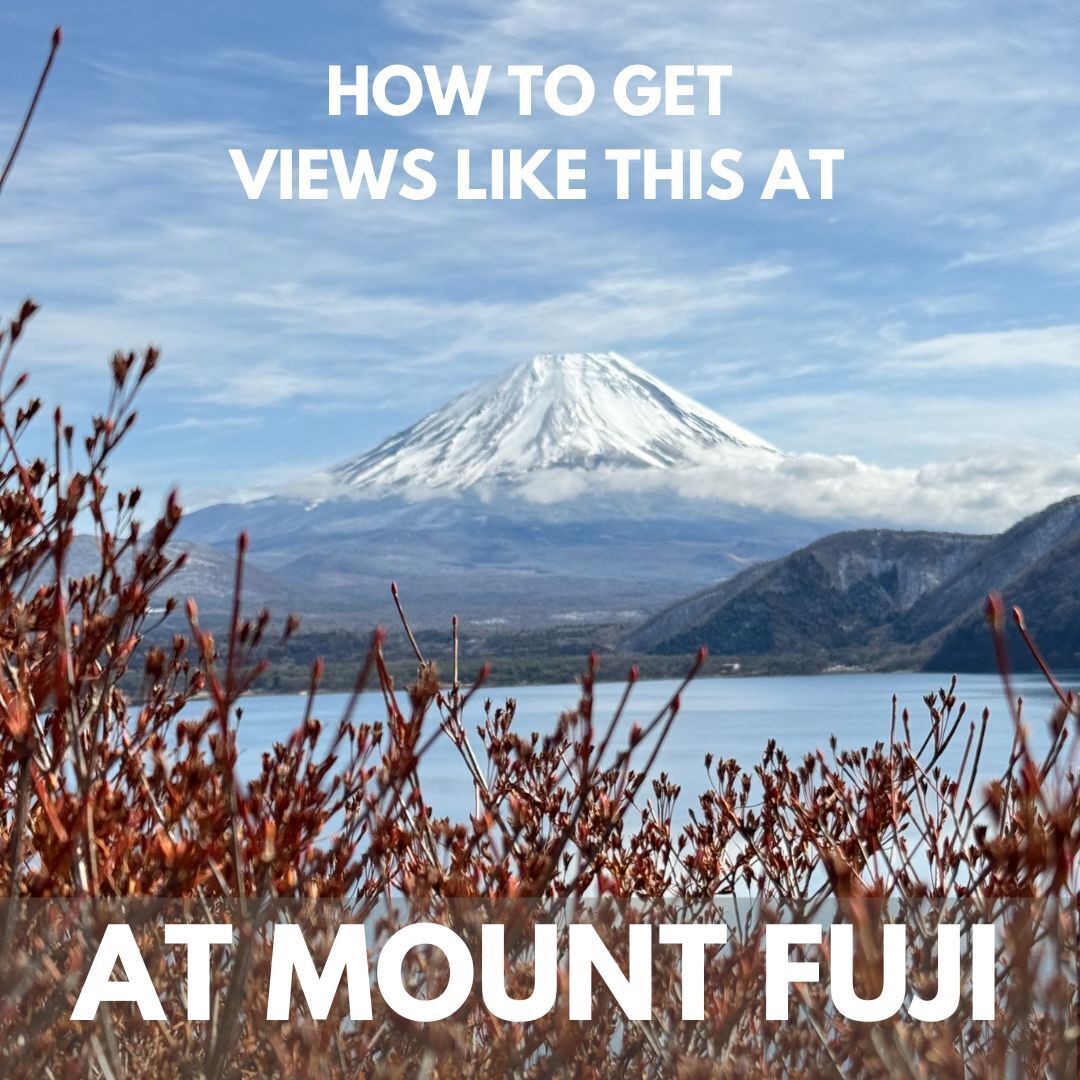 mt fuji visibility