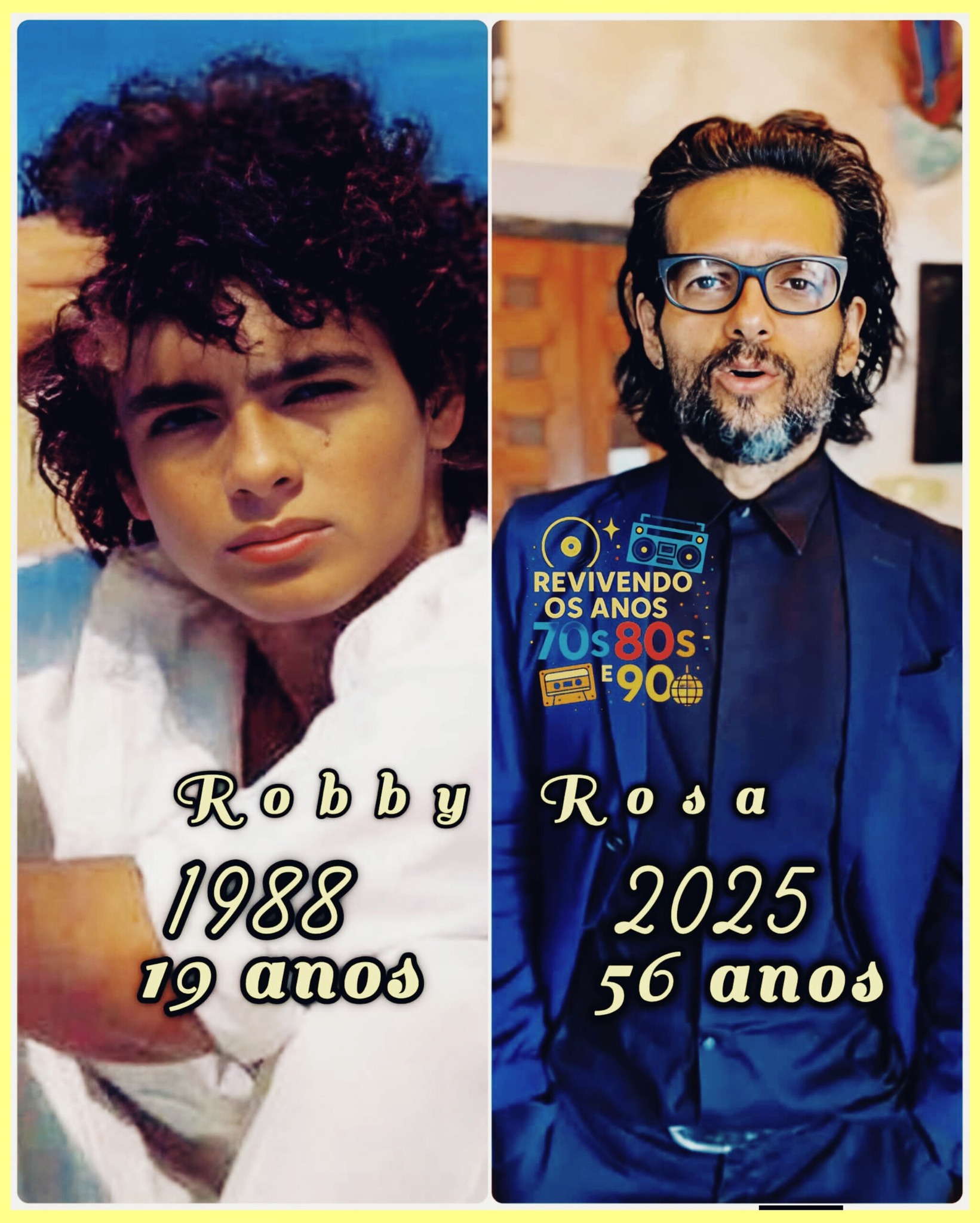 Revivendo - Em 1988, Robby Rosa era sinônimo de sucesso e encanto no ...