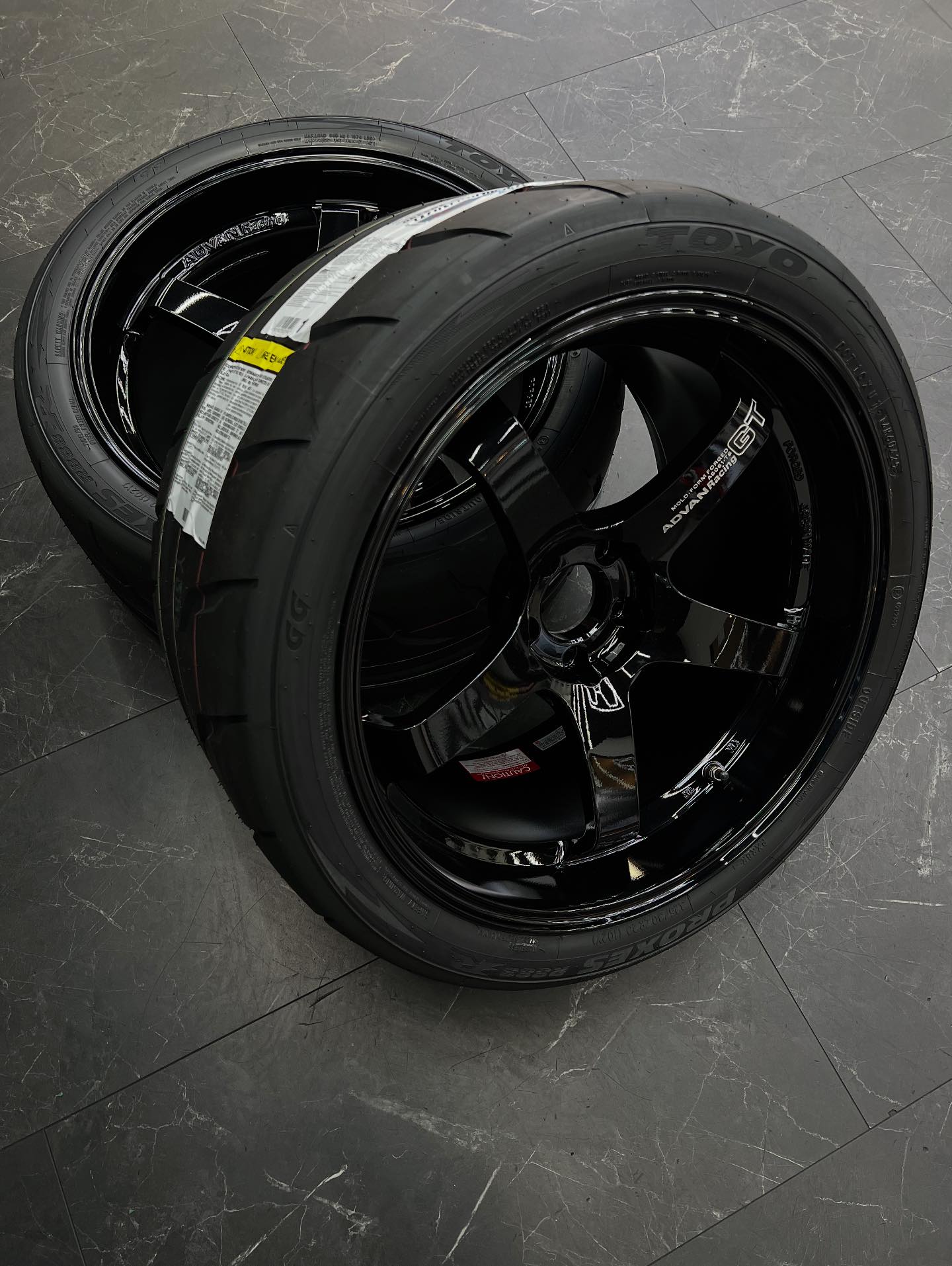 Tire Guys - Yokohama Advan GT Racing wheels wrapped in... | Facebook