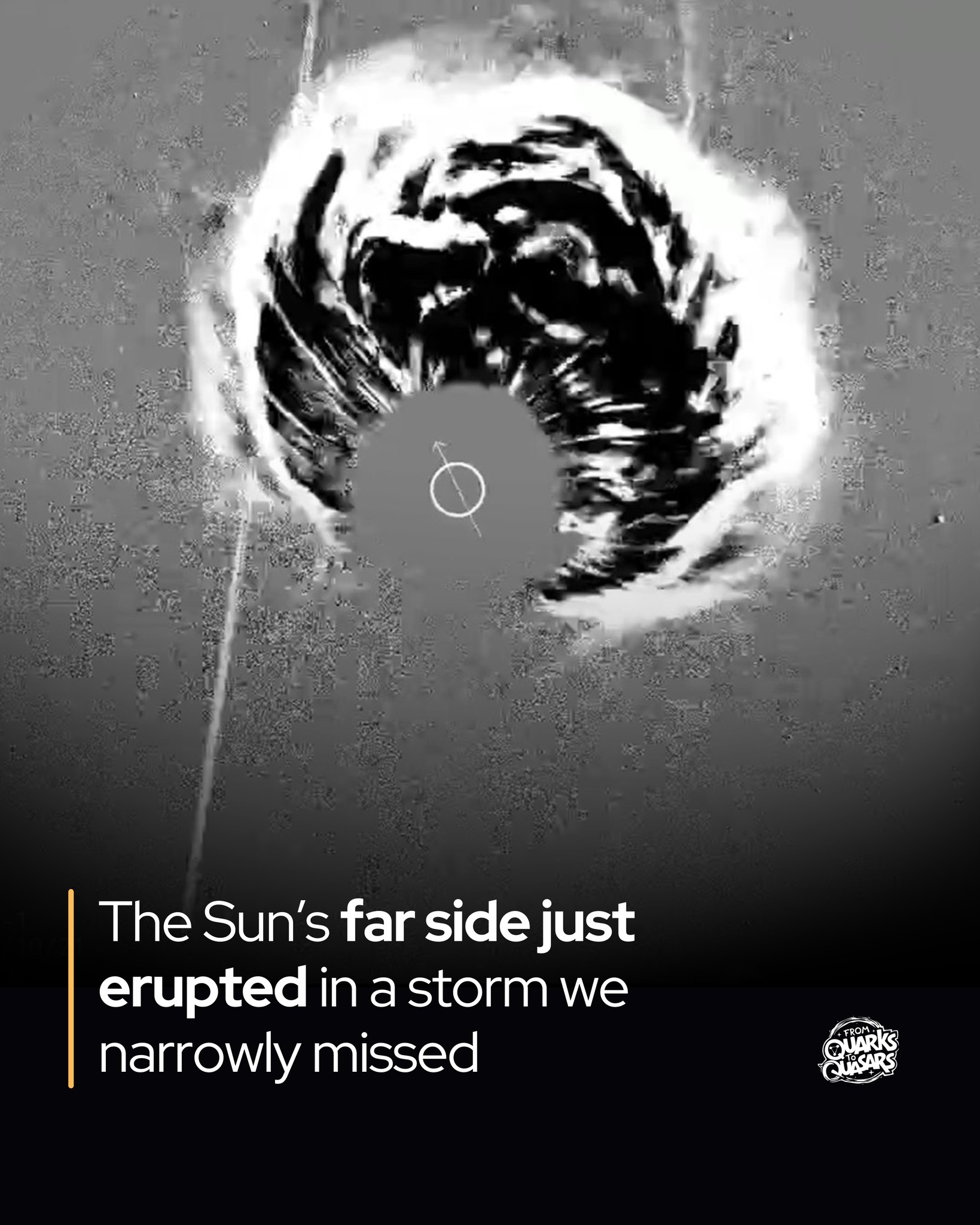 From - A massive solar storm exploded on the Sun’s far side. On 21 ...
