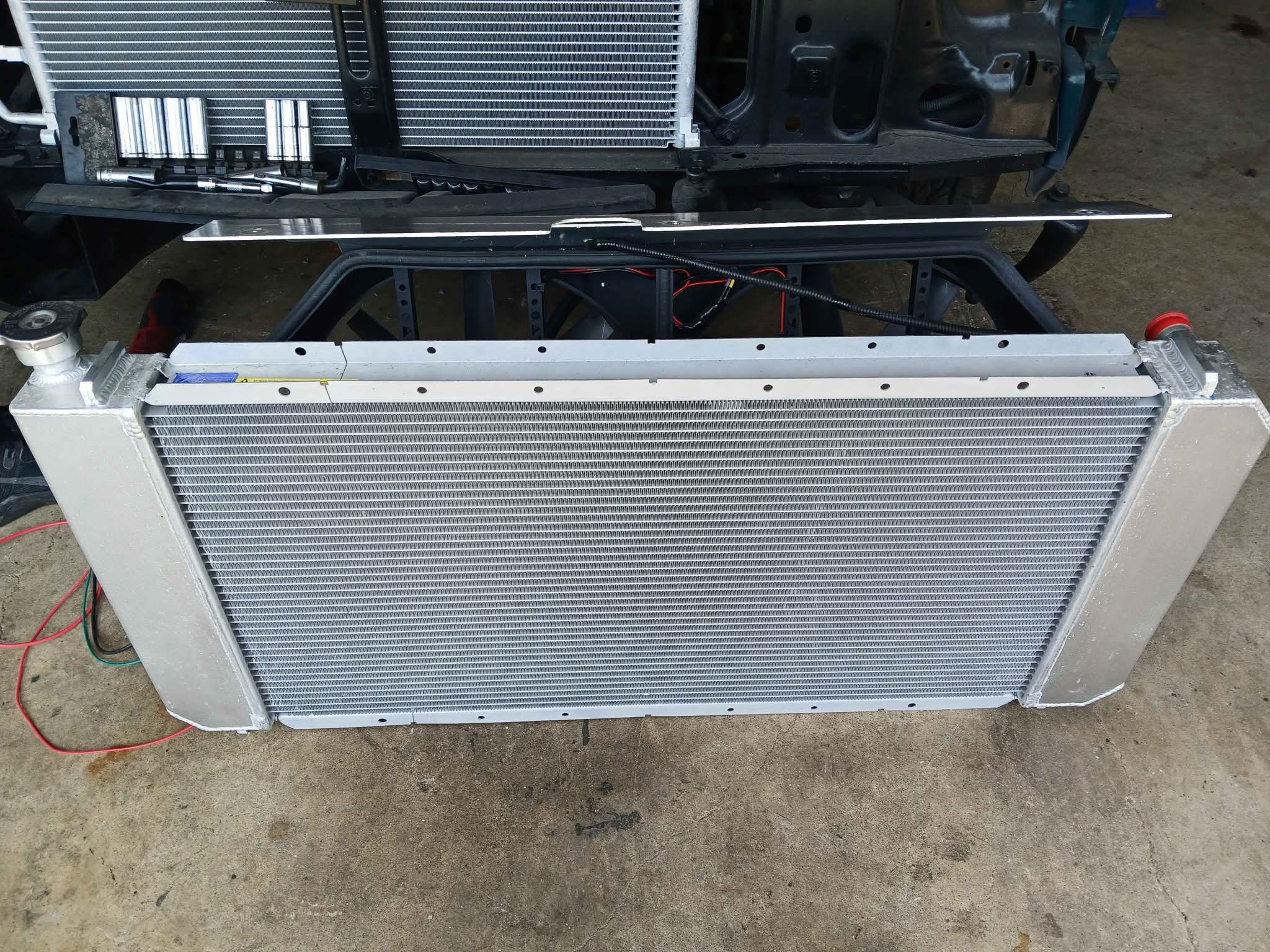 Chevy obs radiator and fans - Fans - Manvel, Texas | Facebook Marketplace