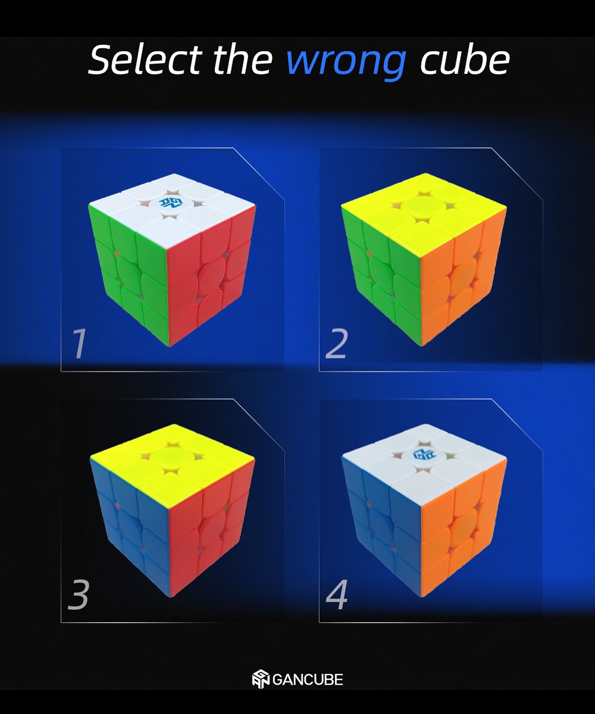 GANCUBE - Hold on... make sure no cube is in your hand now... | Facebook