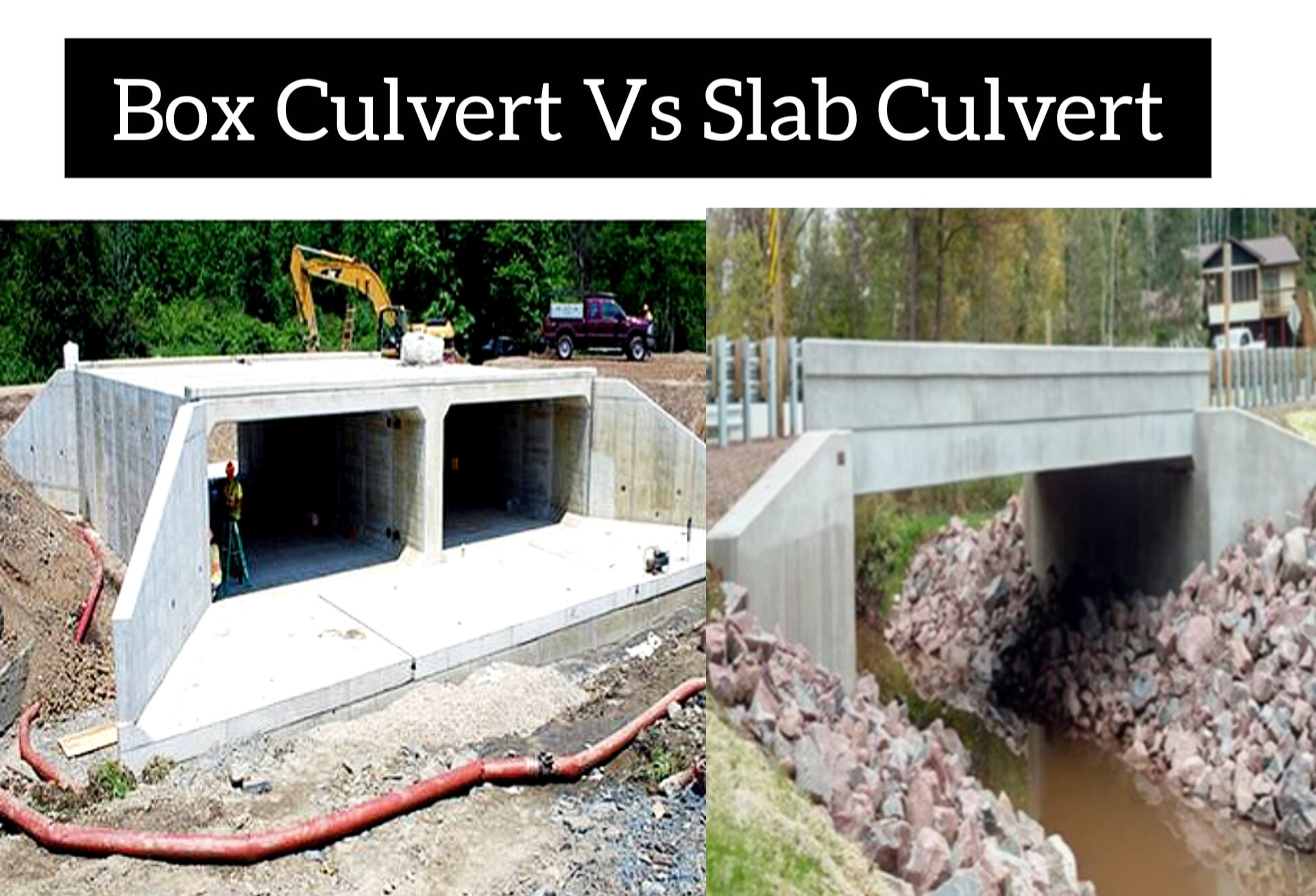 Civil - Box Culvert Vs Slab Culvert #BoxCulvert #SlabCulvert # ...
