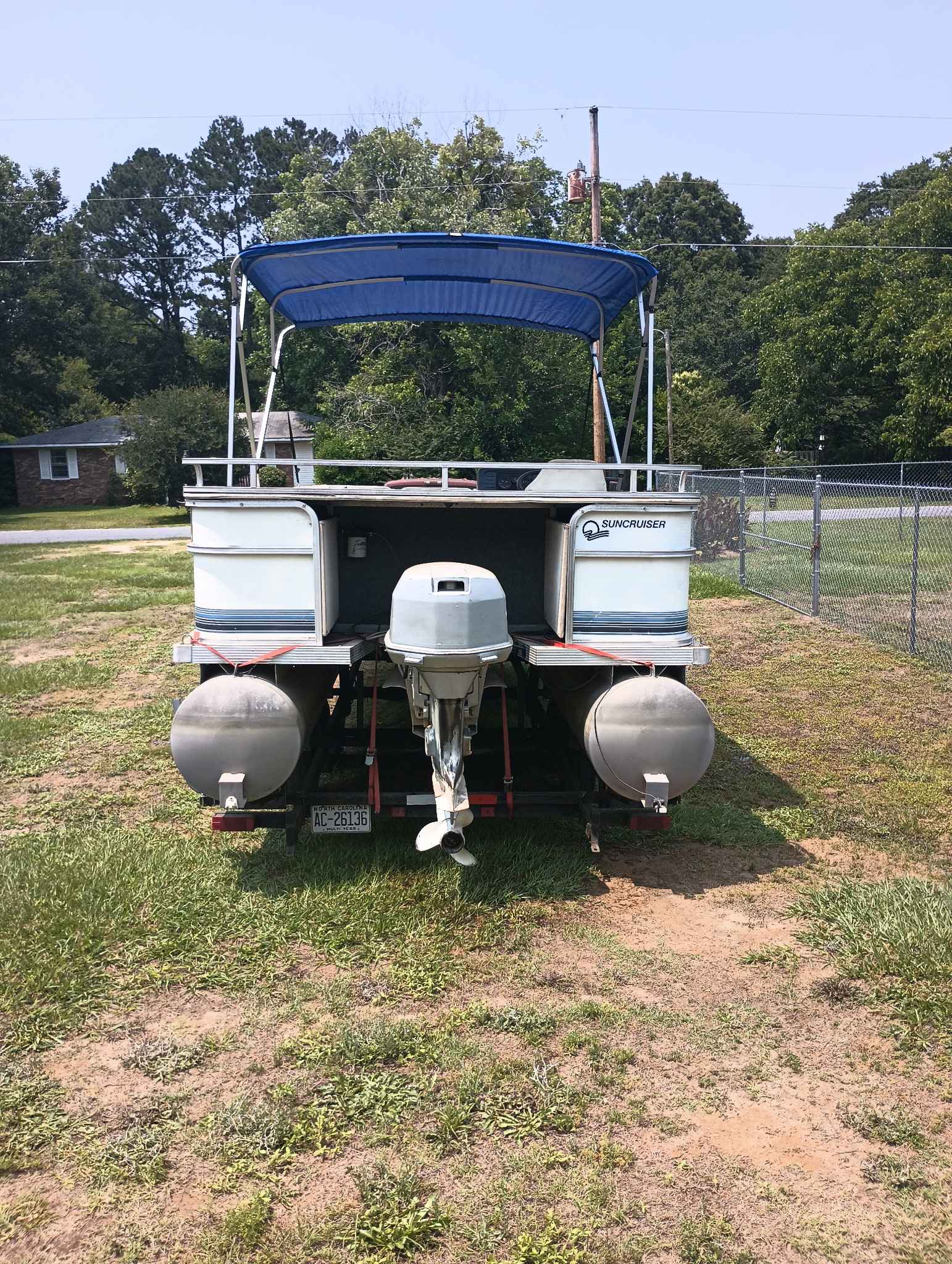 1992 Suncruiser Pontoon boat 24 foot - Boats - Laurinburg, North