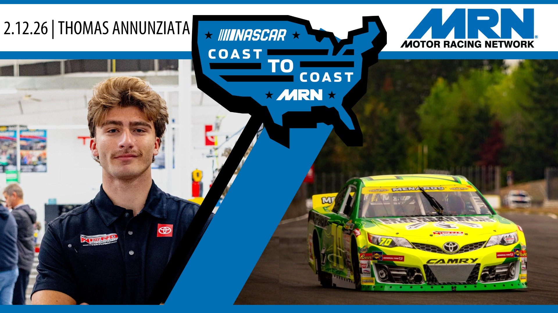 NASCAR Coast to Coast – 2026 ARCA... - Motor Racing Network | Facebook