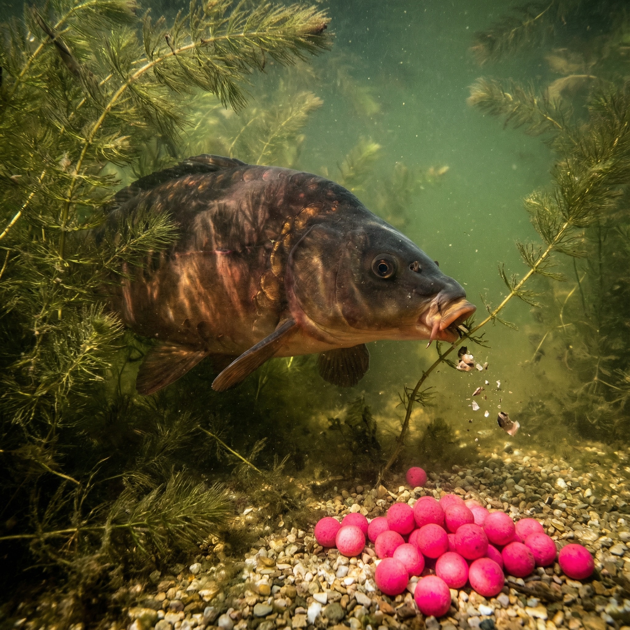 carp fishing lots of nibbles on hair no hook set Rig Kits,26pcs Sets Curved Barbed Carp Swivel Boilies Bait Stops and Stringers Needle Fishing Bait Rigs Braided Thread Line Fishing Accessories 2# : Sports & Outdoors Do "clumps" of bait actually