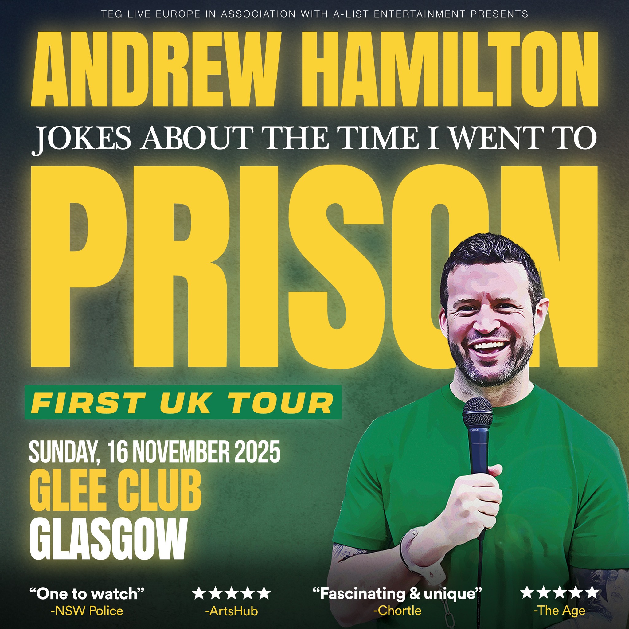🚨 JUST ANNOUNCED: While... - The Glee Club Glasgow | Facebook