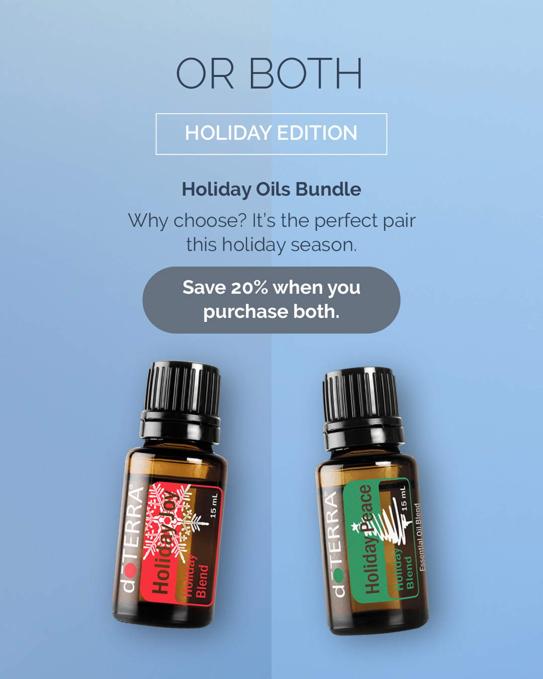 Create the perfect Christmas ambience with our Holiday Oil